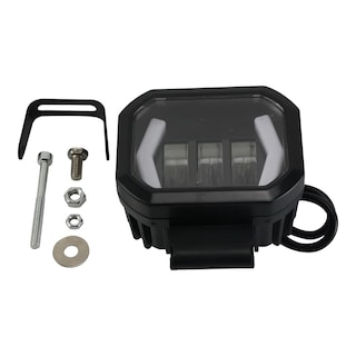 Foto 1 | Foto 1 | Faro Auxiliar 3 Leds Octagonal 30w/ojo Angel 6w 12v Lm 1200