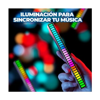 Foto 5 | Foto 5 | Barra de Luz Led RGB Elegate LED45 color Blanco Audiorrítmica Recargable