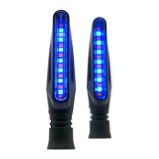 Foto 1 | Foto 1 | Direccionales Para Moto Rasen Led Duo Secuencial Tipo Pluma Universal
