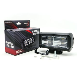 Foto 1 | Foto 1 | Barra Led 4 Celdas 12 Led Con Luz Alta,baja Y Estrobo Para Motocicleta