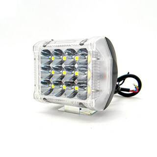 Foto 2 | Foto 2 | Faro Auxiliar Led con Estrobo 12 Led Luz de Contorno Lateral para Motocicleta