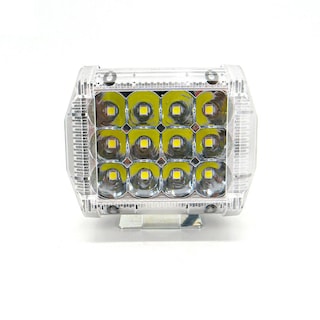 Foto 3 | Foto 3 | Faro Auxiliar Led con Estrobo 12 Led Luz de Contorno Lateral para Motocicleta