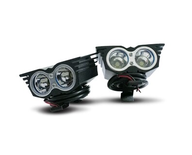 Foto 1 | Foto 1 | Faro LED Ojo Buho IOL Delantero Luz Blanca Fija Estrobo Auxiliar 2 Piezas