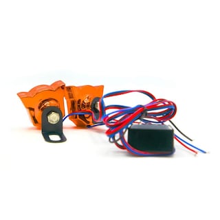 Foto 5 | Foto 5 | Luz Decorativa Rasen RS-LED-13030 Naranja Tipo Transformers Estrobo para Motocicleta