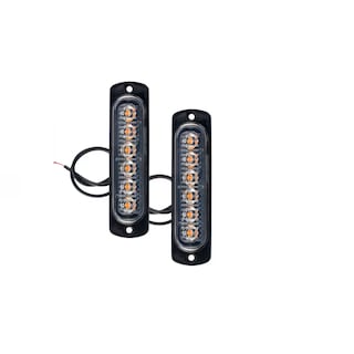 Foto 1 | Foto 1 | Par Faro Led Patrulla Escolta Barra Lateral Estrobo Moto Auto Eo Safe Imports Esi-17971 Azul/blanco