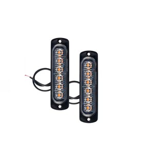 Foto 1 | Foto 1 | Par Faro Led Patrulla Escolta Barra Lateral Estrobo Moto Auto Eo Safe Imports Esi-17970 Negro