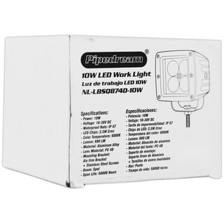 Foto 6 | Foto 6 | Faro Dually Pipedream Nl-lbsq874d-10w 3 Plg 6000k Ip67 4d