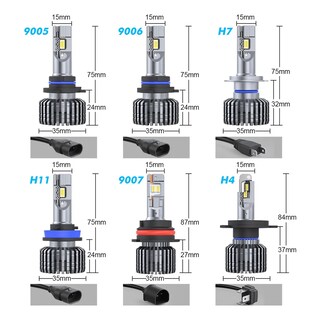 Foto 3 | Foto 3 | Kit De Faros Led Conector 9005 150w Csp 25000lm Eo Safe Imports Esi-20906 Plata