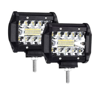 Foto 1 | Foto 1 | Par de Faros Belug 60w Auxiliar 6000k Negro