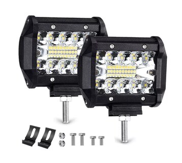 Foto 2 | Foto 2 | Par de Faros Belug 60w Auxiliar 6000k Negro