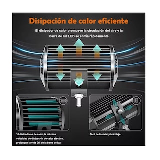Foto 3 | Foto 3 | Par de Faros Belug 60w Auxiliar 6000k Negro