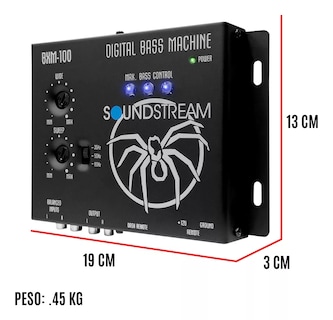 Foto 4 | Foto 4 | Epicentro Restaurador de Bajos Soundstream Bmx 100 Negro