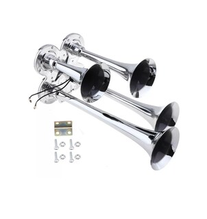 Foto 2 | Foto 2 | Corneta de Aire Eléctrica Tipo Tren Cuádruple para Auto con Sonido Fuerte y Fácil Instalación