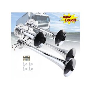 Foto 3 | Foto 3 | Corneta de Aire Eléctrica Tipo Tren Cuádruple para Auto con Sonido Fuerte y Fácil Instalación