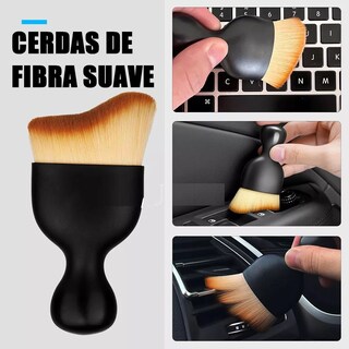 Foto 2 | Foto 2 | 4pzs Brochas Para Detallado Automotriz Interior Microfibra Eo Safe Imports Esi-13930 Multicolor