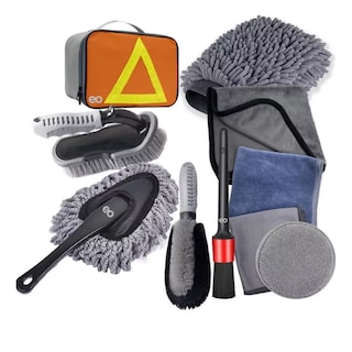 Foto 1 | Foto 1 | Language Kit Detallado Automotriz Lavado Limpieza Juego 10 Piezas Eo Safe Imports Esi-15488-1 Gris