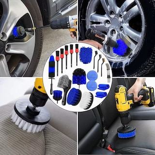 Foto 3 | Foto 3 | Set Cepillo Limpieza Automotriz Pinceles Detalle Coche Set 20 Pc Eo Safe Imports Esi-12156-1 Azul