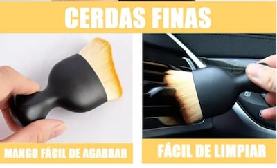 Foto 2 | Foto 4 | 4pzs Brochas Para Detallado Automotriz Interior Microfibra
