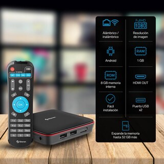 Foto 2 | Foto 2 | Convertidor Smart TV Steren INTV-110 color Negro