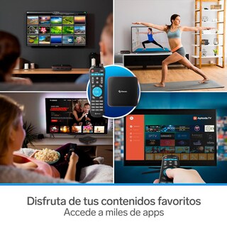 Foto 4 | Foto 4 | Convertidor Smart TV Steren INTV-110 color Negro