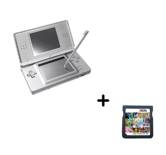 Foto 1 | Foto 1 | Nintendo Ds Lite con Cartucho con 208 Videojuegos Gris