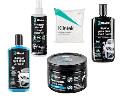 Foto 1 | Foto 1 | Kit para Limpieza de Auto 5 Piezas Shampoo/Cera/Estopa/Polisch