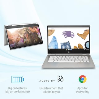 Foto 2 | Foto 2 | Portátil Hp Chromebook X360 Con Pantalla Táctil Hd De 14 Pulgadas, 4 Gb De Ram, 32 Gb - Venta Internacional.
