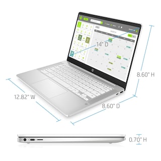 Foto 4 | Foto 4 | Computadora Portátil Hp Chromebook De 14 Pulgadas Con Pantalla Fhd Intel Celeron N4000 De 4 Gb/32 Gb - Venta Internacional.