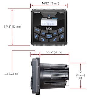 Foto 5 | Foto 5 | Receptor Marine Gauge Boss Audio Systems Mgr450b Bluetooth - Venta Internacional.