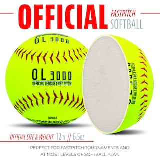 Foto 3 | Foto 3 | Pelotas De Sóftbol Franklin Sports Ol3000 Fastpitch + Slowpitch - Venta Internacional.