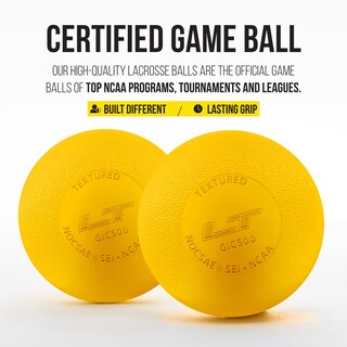 Foto 6 | Foto 6 | Juego Oficial De Pelota De Lacrosse Pearl Lt Yellow Paquete De 100 - Venta Internacional.