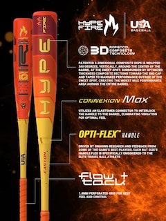 Foto 3 | Foto 3 | Bate De Béisbol Easton Hype Fire -8 Usa Youth 32 Pulgadas - Venta Internacional.