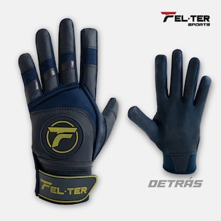 Foto 6 | Foto 6 | Guantes de Bateo Felter Beisbol/Softbol Azul Marino