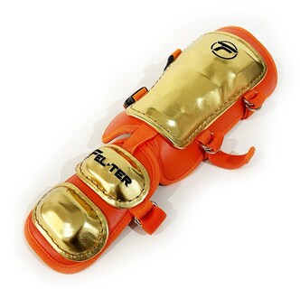 Foto 2 | Foto 2 | Kit 3 Pz Protecciones Bateo Broche + Slidding Glove - Dorado/naranja
