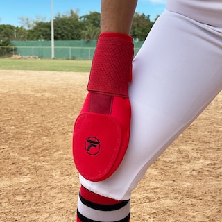 Foto 7 | Foto 7 | Kit 3 Pz Protecciones Bateo Broche + Slidding Glove - Rojo/negro