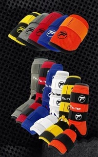 Foto 7 | Foto 7 | Protecciones de Bateo Velcro + Guante deslizante - 3 Piezas color Azul Rey