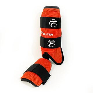 Foto 2 | Foto 2 | Kit de Protecciones de Bateo de 3 Piezas con Guante deslizante - Naranja/Negro