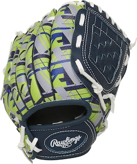 Foto 4 | Foto 4 | Guante De Béisbol Rawlings Remix T-ball & Youth De 9 Pulgadas, Color Verde - Venta Internacional.