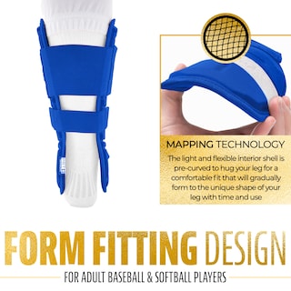 Foto 5 | Foto 5 | Protector De Piernas Franklin Sports Prt Series Para Adultos, Béisbol Real - Venta Internacional.