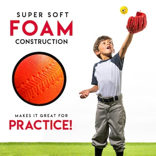 Foto 4 | Foto 4 | Paquete De 3 Unidades De Foam Baseball Franklin Sports Soft Practice Para Niños - Venta Internacional.