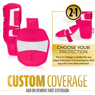 Foto 2 | Foto 2 | Protector De Piernas Franklin Sports Prt Series De Béisbol Para Adultos, Color Rosa - Venta Internacional.