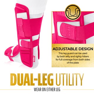 Foto 3 | Foto 3 | Protector De Piernas Franklin Sports Prt Series De Béisbol Para Adultos, Color Rosa - Venta Internacional.