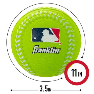 Foto 2 | Foto 2 | Pelota De Béisbol De Espuma De Gran Tamaño Franklin Sports Para Niños De Más De 3 Años - Venta Internacional.