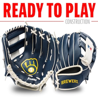 Foto 2 | Foto 2 | Set De Guantes Y Pelota Teeball Franklin Sports Mlb 9.5 Milwaukee - Venta Internacional.