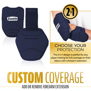 Foto 6 | Foto 6 | Codera De Béisbol Franklin Sports Serie Prt Para Adultos, Color Azul Marino - Venta Internacional.
