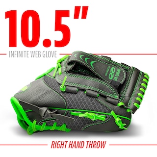 Foto 3 | Foto 3 | Guante De Béisbol Franklin Sports Shok Grafito/lima 10.5'' - Venta Internacional.