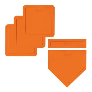 Foto 1 | Foto 1 | Set De Base De Béisbol Franklin Sports Thrown Down Orange, 5 Piezas - Venta Internacional.