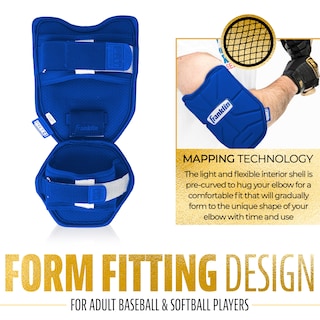 Foto 5 | Foto 5 | Protector De Codo De Béisbol Franklin Sports Serie Prt Para Adultos - Venta Internacional.