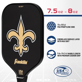 Foto 3 | Foto 3 | Pickleball Paddle Franklin Sports Nfl New Orleans Saints - Venta Internacional.