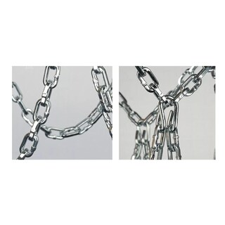 Foto 2 | Foto 2 | Red De Acero Cadena Para Canasta Baloncesto Eo Safe Imports Esi-11952 Plata